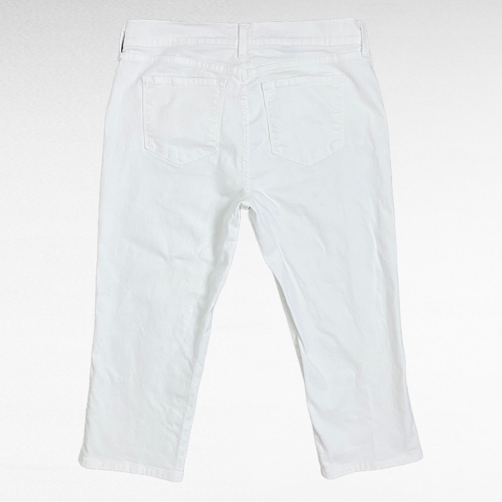 NYDJ Women's Crisp White Cropped Jeans - Picture 2 of 5